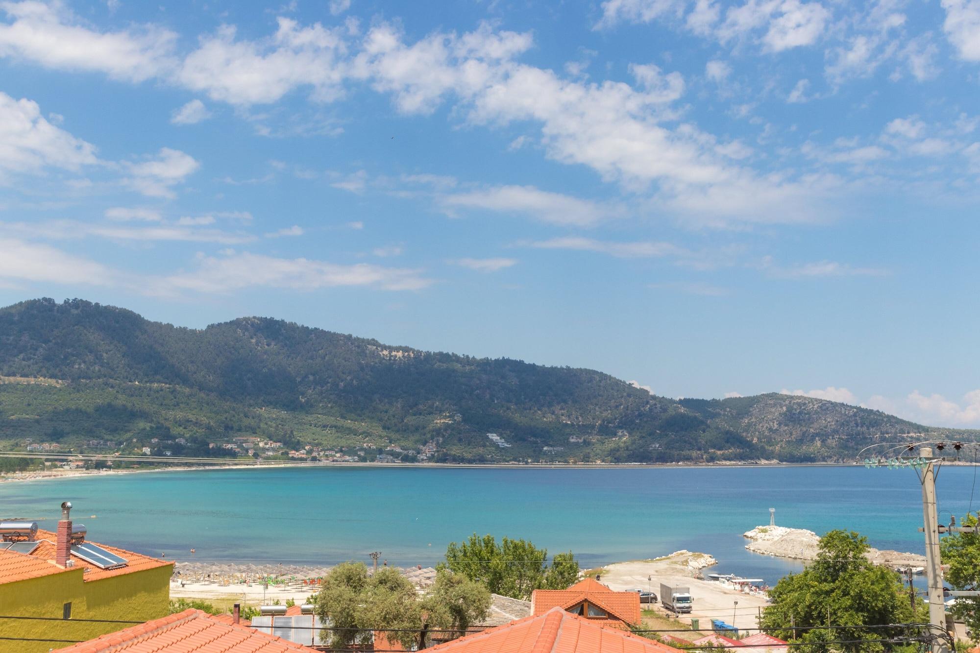 Ntinas Villa With Sea View Skala Potamia  Dış mekan fotoğraf
