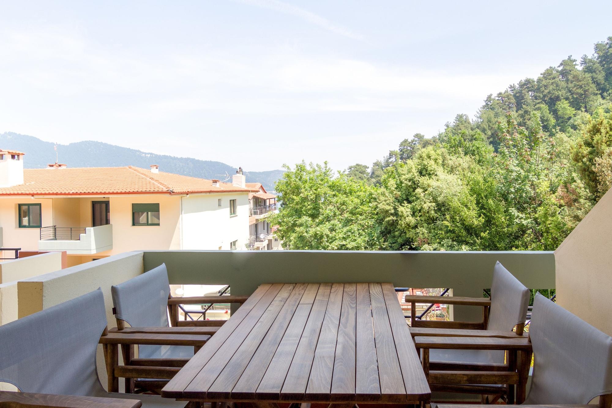 Ntinas Villa With Sea View Skala Potamia  Dış mekan fotoğraf