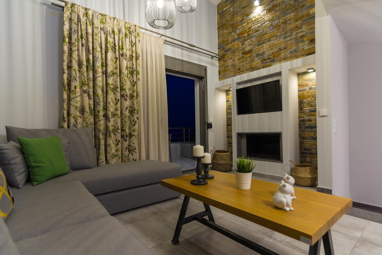 Ntinas Villa With Sea View Skala Potamia  Dış mekan fotoğraf